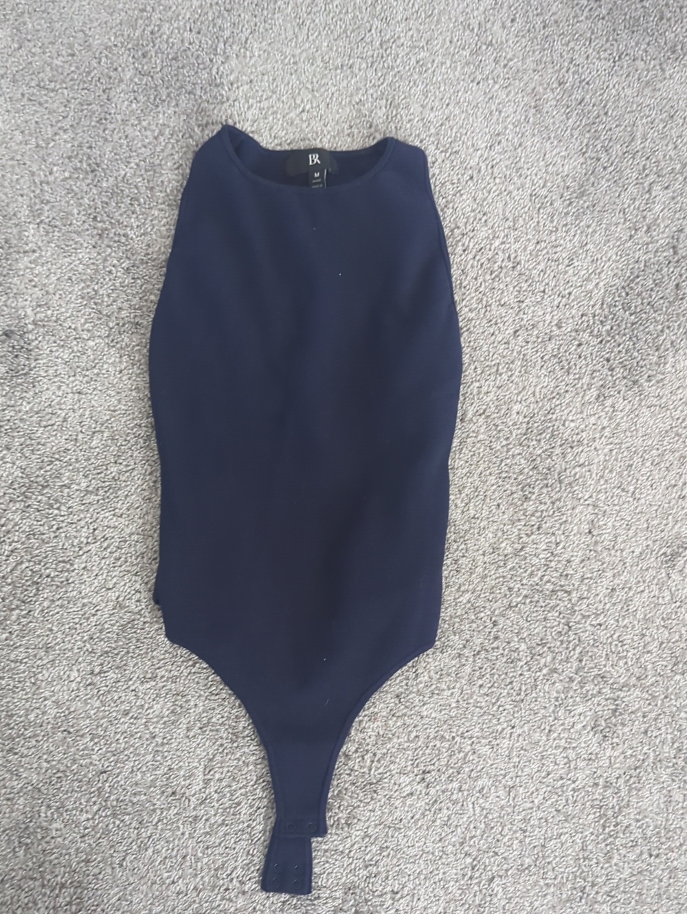 Banana Republic Navy Sleeveless One-Piece Bodysuit